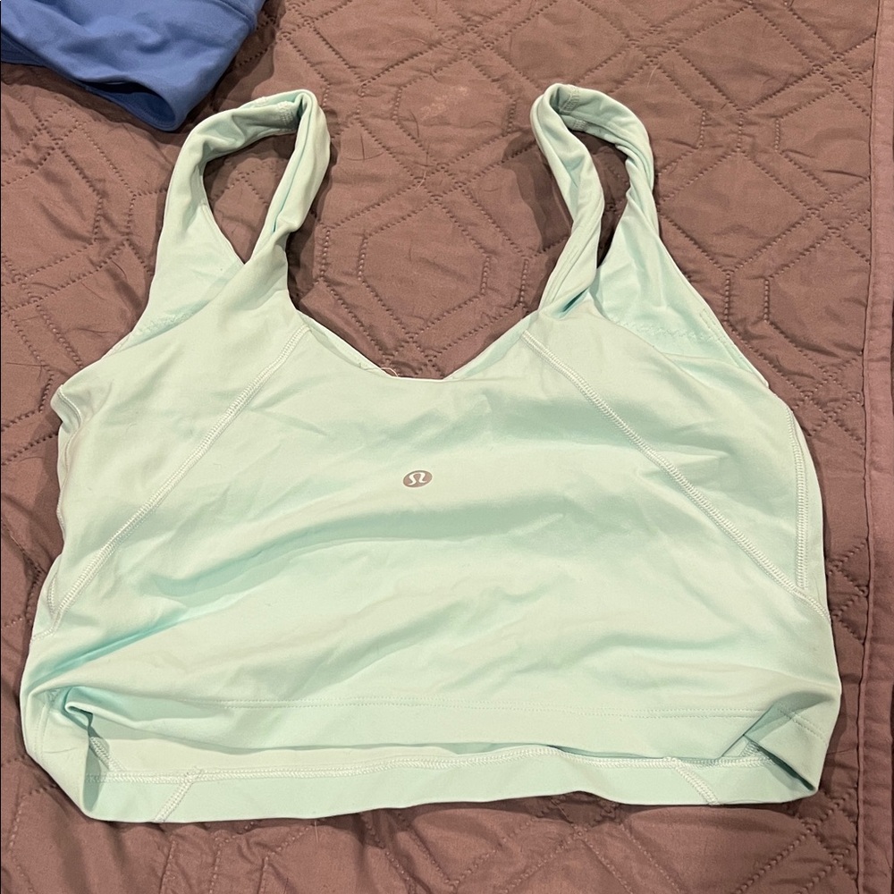 lululemon athletica Light Green Sports Bra